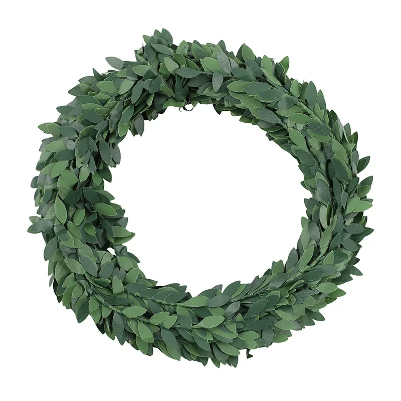 7 Meters Iron Wire Green Leaf  - Christmas Wreath Fake ulasan dan harga