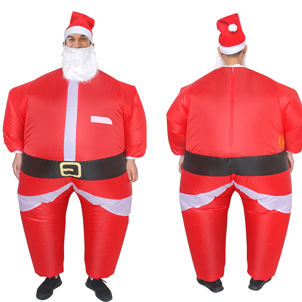 Classic Adult Santa Claus Infl - Elf Costume Christmas ulasan dan harga