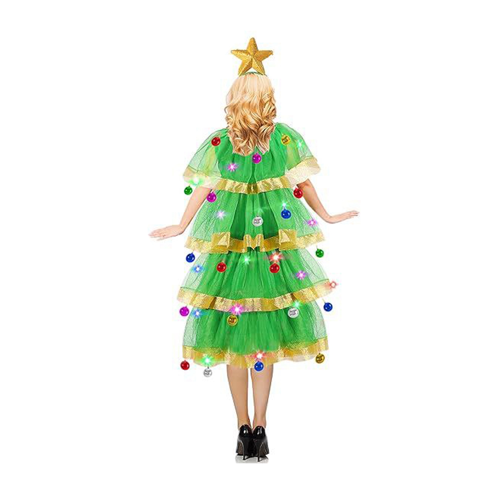 Christmas Lady Christmas Tree  - Elf Costume Christmas ulasan dan harga