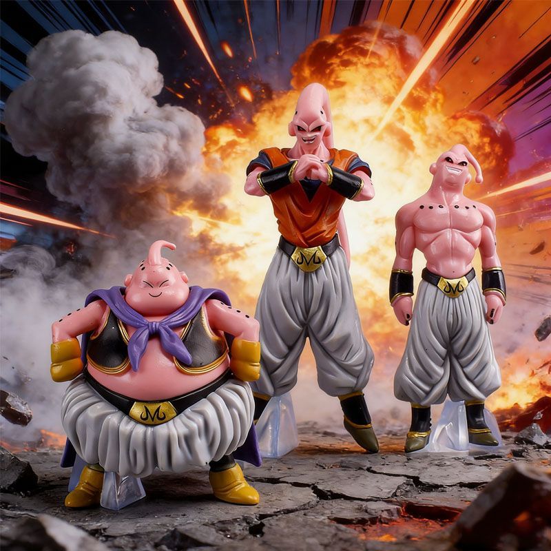 Dragon Ball Majin Buu Cartoon  - Ornament Ball Set ulasan dan harga