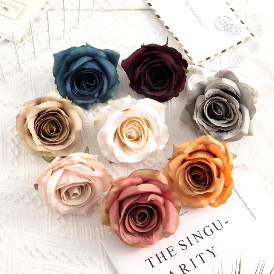 5/10PCS Artificial Flowers Who - Christmas Wreath Fake ulasan dan harga