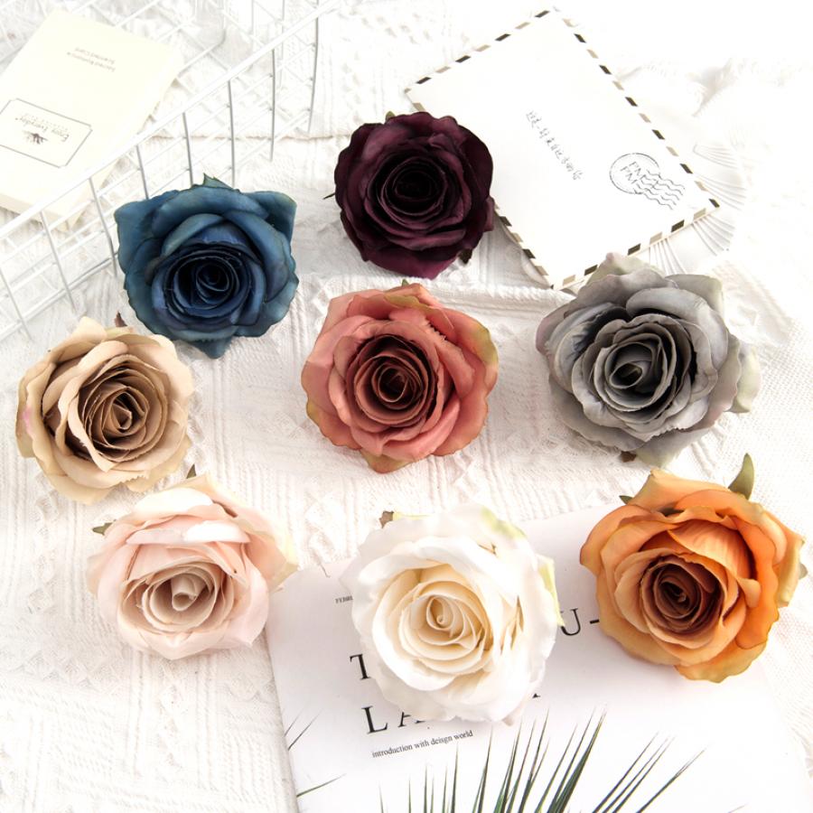 5/10PCS Artificial Flowers Who - Christmas Wreath Fake ulasan dan harga